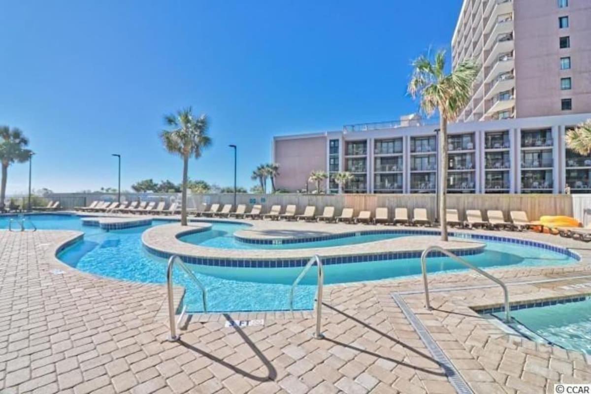 *Oceanfront Sun & Fun*Queen Beds*Pools*Hot Tubs*More*B118 Myrtle Beach Exterior photo